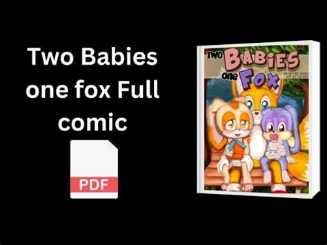 Sonic And Amy. . 2 babies 1 fox comic
